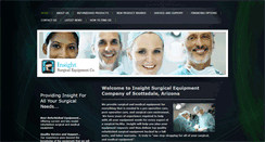 Desktop Screenshot of insight-surgical-equipment.com